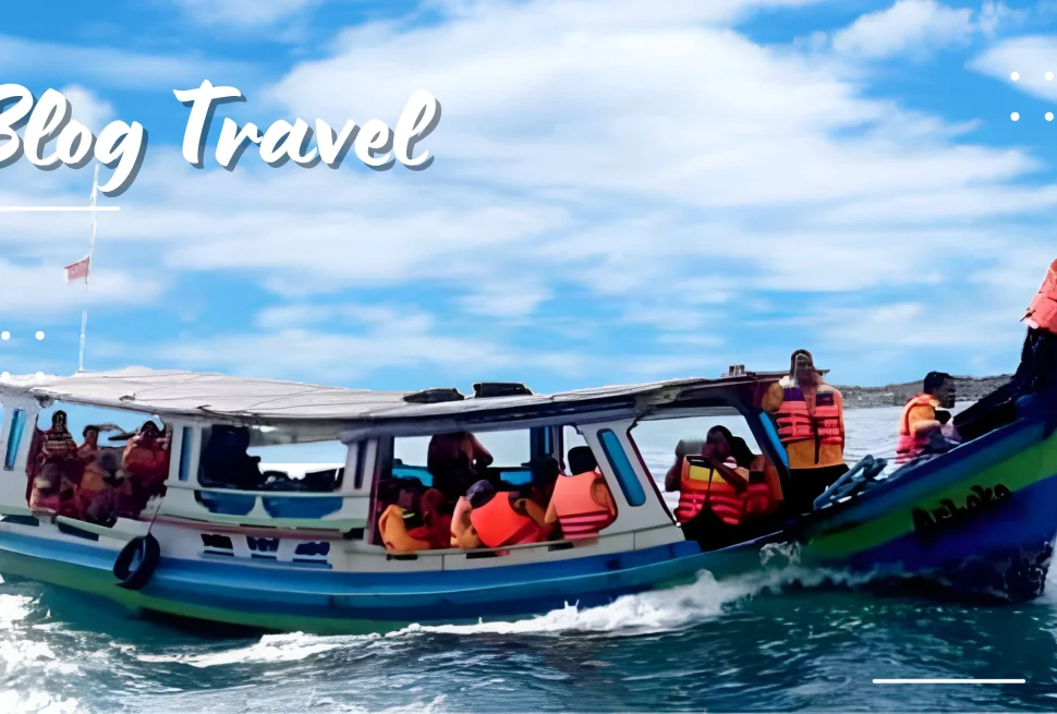 sewa kapal hopping island belitung