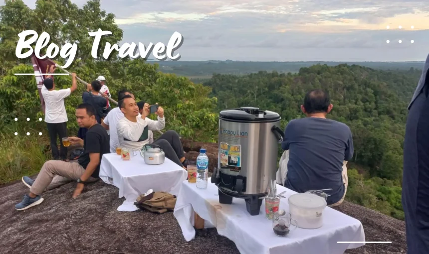 Sensasi Hiking dan Sarapan Pagi Di Puncak Bukit Tebalu Simpor Laki, Begini Ceritanya!